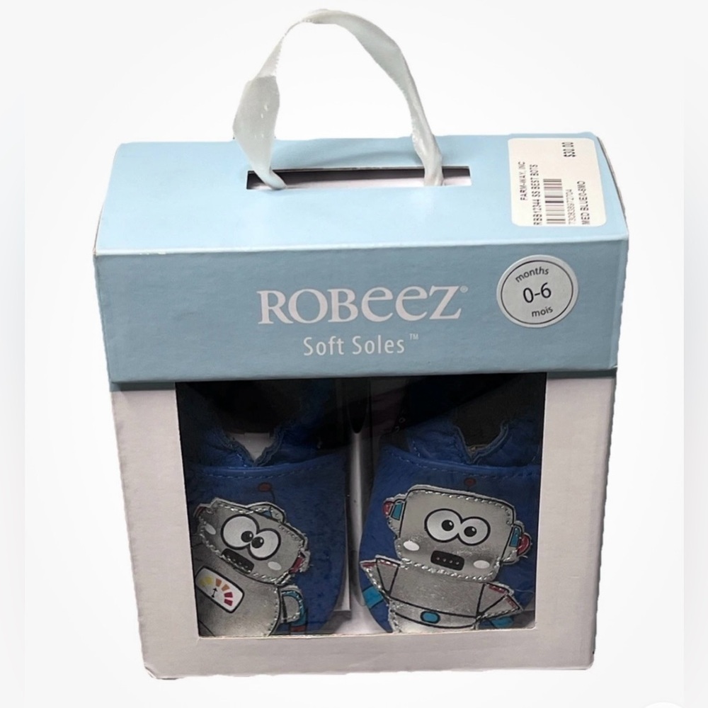 Robeez Soft Soles Leather Shoes Boys
0-6 Months